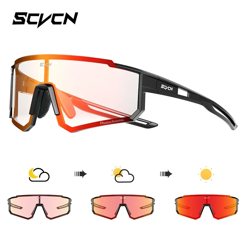SCVCN UV400 Sports Cycling Sunglasses for Men & Women