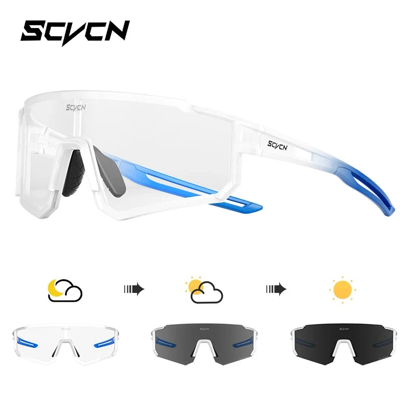 SCVCN UV400 Sports Cycling Sunglasses for Men & Women
