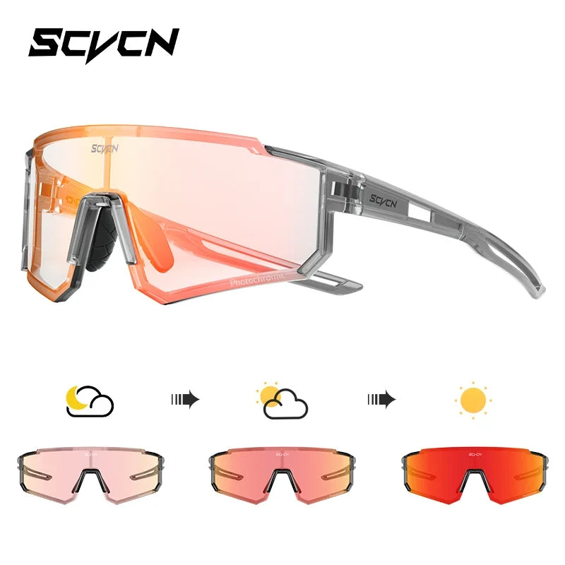 SCVCN UV400 Sports Cycling Sunglasses for Men & Women