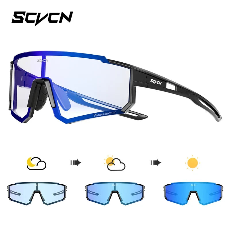 SCVCN UV400 Sports Cycling Sunglasses for Men & Women