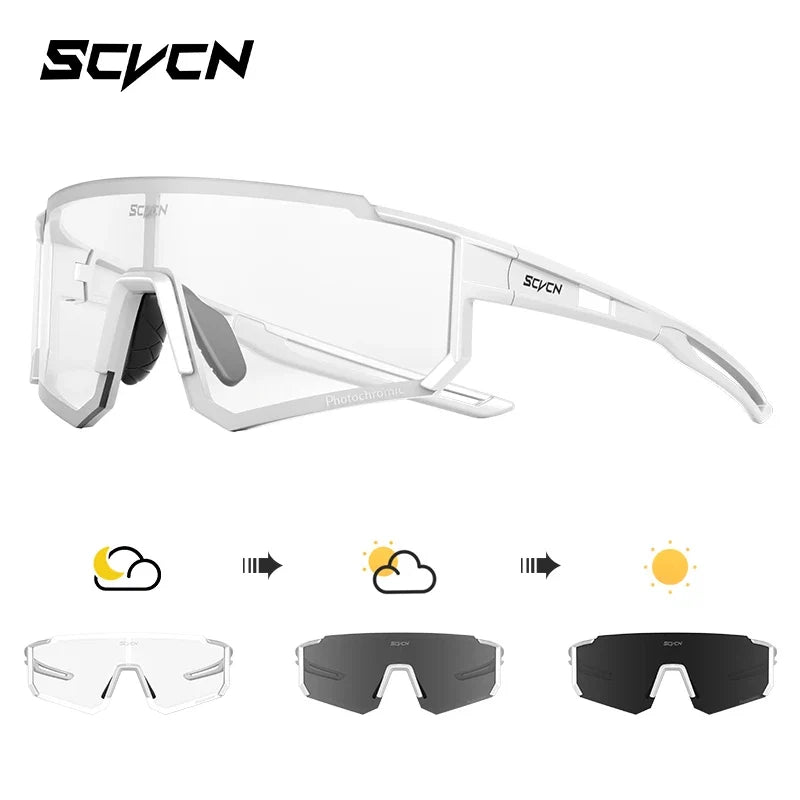 SCVCN UV400 Sports Cycling Sunglasses for Men & Women
