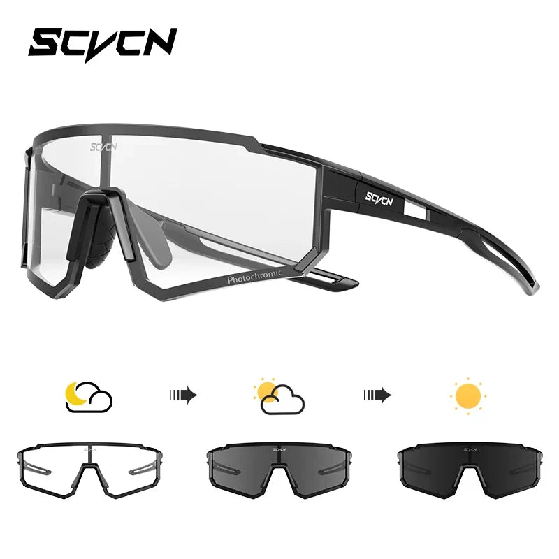 SCVCN UV400 Sports Cycling Sunglasses for Men & Women