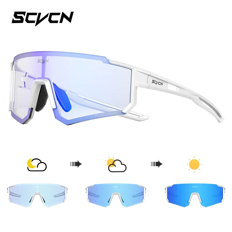 SCVCN UV400 Sports Cycling Sunglasses for Men & Women