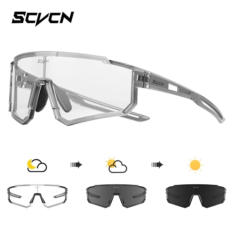 SCVCN UV400 Sports Cycling Sunglasses for Men & Women